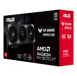 ASUS TUF Gaming Radeon RX 9070 XT OC Edition 16GB GDDR6 Graphics Card PCIe 5.0 HDMI 2.1 DisplayPort 2.1a