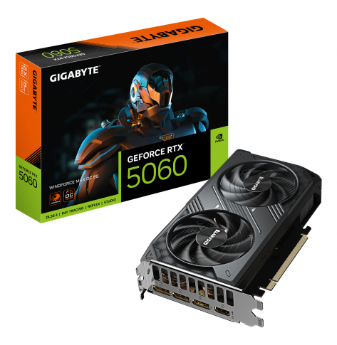 GIGABYTE GeForce RTX 5060 WINDFORCE MAX OC 8GB