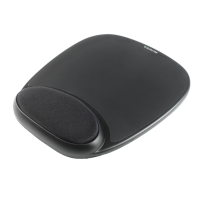 Podkładka pod mysz Kensington 62386 z poduszką pod nadgarstek czarny