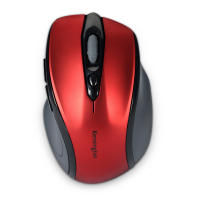 Mysz Kensington K72422WW Pro Fit Mid Size 2.4Ghz czerwony