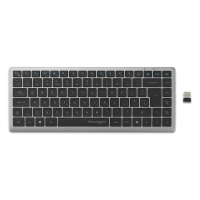 Klawiatura bezprzewodowa Kensington KB435 Rechargeable WW 2.4 GHz BT czarny