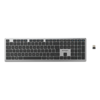 Klawiatura Bezprzewodowa Kensington K75408WW KB535 WW 2.4GHz BT USB czarny