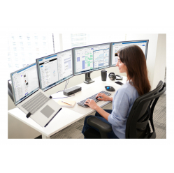 Klawiatura Bezprzewodowa Kensington K75408WW KB535 WW 2.4GHz BT USB czarny