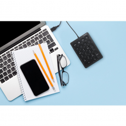 Klawiatura numeryczna Kensington USB-A 21-Key czarny