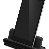 Podstawka pod telefon Lenovo do klawiatury 6000 czarny