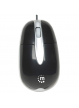 Mysz Manhattan 177016 optyczna classic MH3 USB 800dpi czarno-srebrna