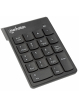 Klawiatura bezprzewodowa Manhattan 178846 numeryczna 18 klawiszy 2.4GHz czarna