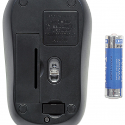 Mysz bezprzewodowa Manhattan 179409 optyczna Success 1000 dpi 2.4GHz czarno/pomarańczowy