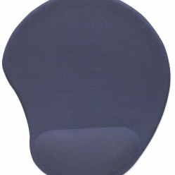 Podkładka pod mysz Manhattan 427203 z poduszką pod nadgarstek niebieski
