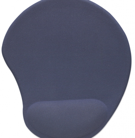 Podkładka pod mysz Manhattan 427203 z poduszką pod nadgarstek niebieski