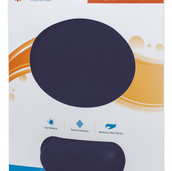 Podkładka pod mysz Manhattan 434386 z poduszką pod nadgarstek niebieski