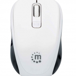 Mysz bezprzewodowa Manhattan 179645 Dualna BT RF 2.4GHz 800-1600dpi czarny
