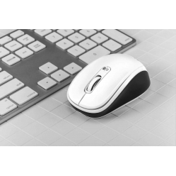 Mysz bezprzewodowa Manhattan 179645 Dualna BT RF 2.4GHz 800-1600dpi czarny