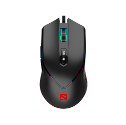 Mysz Sandberg 640-20 Azazinator Mouse 6400 USB-A czarny