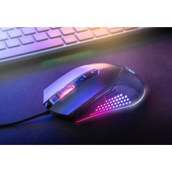 Mysz Sandberg 640-20 Azazinator Mouse 6400 USB-A czarny