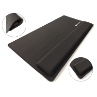Podkładka pod klawiaturę i mysz Sandberg 520-35 z poduszką pod nadgarstki Desk Pad Pro XXL czarny