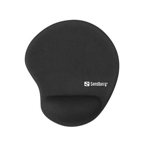 Podkładka pod mysz Sandberg 820-98 z poduszką pod nadgarstek czarny