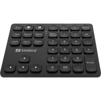 Klawiatura numeryczna Sandberg 630-09 2.4GHz czarny