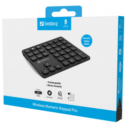 Klawiatura numeryczna Sandberg 630-09 2.4GHz czarny