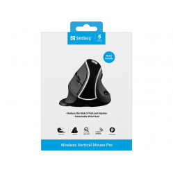 Mysz bezprzewodowa Sandberg 630-13 2.4GHz USB czarny