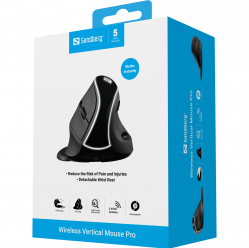 Mysz bezprzewodowa Sandberg 630-13 2.4GHz USB czarny