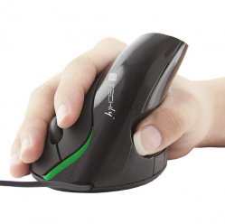 Mysz Ergonomiczna Techly 360806 Pionowa USB 1000dpi czarny