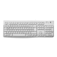 Klawiatura Logitech K120 920-003626 USB biały