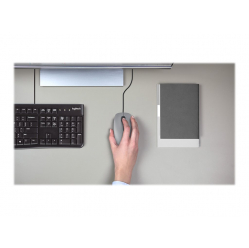 Mysz Logitech M110 910-006760 optyczna 3 przyciski USB-A szary