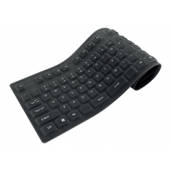 Klawiatura Techly 306165 USB PS2 Italian czarny