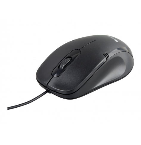 Mysz bezprzewodowa Techly 369212 2.4GHz RF USB pionowa 1600 dpi optyczna czarny