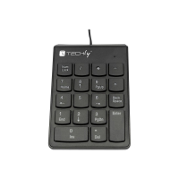 Klawiatura numeryczna Techly 362794 USB 18-Klawiszy Slim czarny