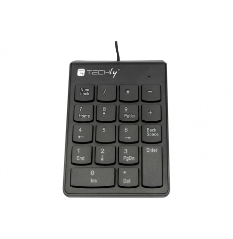Klawiatura numeryczna Techly 362794 USB 18-Klawiszy Slim czarny