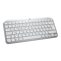 Klawiatura bezprzewodowa Logitech MX 920-010483 BT szary