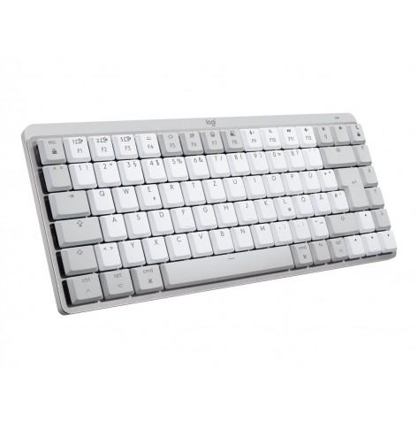 Klawiatura bezprzewodowa Logitech 920-010796 MX mechaniczna Mini for Mac BT podświetlana szary
