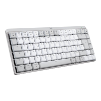 Klawiatura bezprzewodowa Logitech 920-010794 MX mechaniczna Mini for Mac podświetlana BT szary