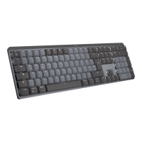 Klawiatura bezprzewodowa Logitech MX 920-010749 mechaniczna 2.4GHZ BT grafit
