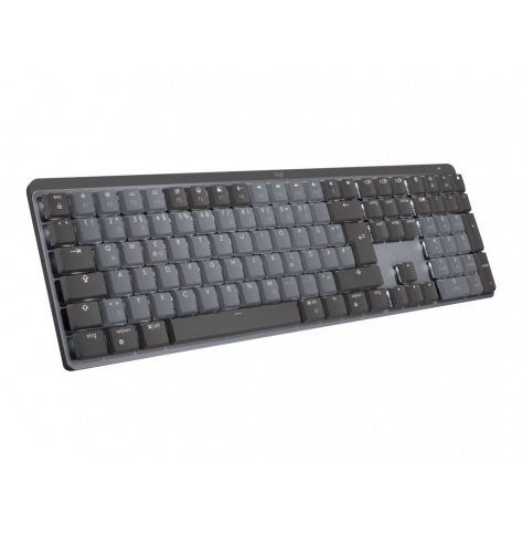 Klawiatura bezprzewodowa Logitech 920-010748 MX Mechaniczna podświetlana 2.4GHZ BT grafit