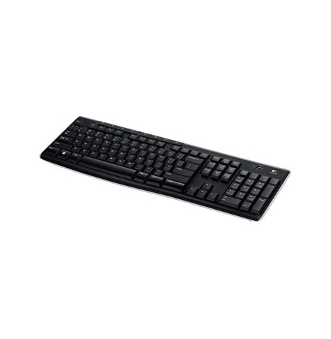 Klawiatura bezprzewodowa Logitech K270 920-003761 2.4 GHz czarny