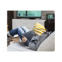 Klawiatura bezprzewodowa Logitech K400 Plus 920-007143 2.4 GHz czarny