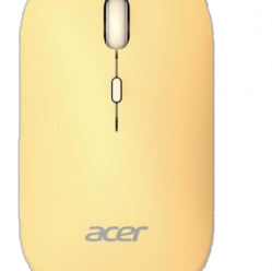 Mysz ACER GP.MCE11.04B AMR130 dual mode 2.4GHz BT 5.2 4 buttons Żółty