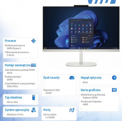 Komputer HP ProStudio 2 AiO G2a 23.8 FHD Ryzen 5 40 16GB 512GB SSD W11P