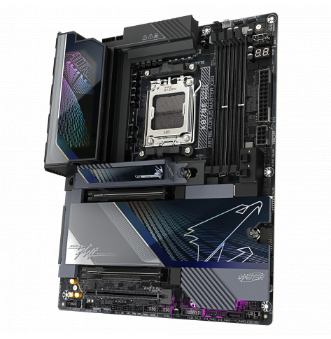 GIGABYTE X870E A MASTER X AM5 4xDDR5 2xSATA 5xM.2