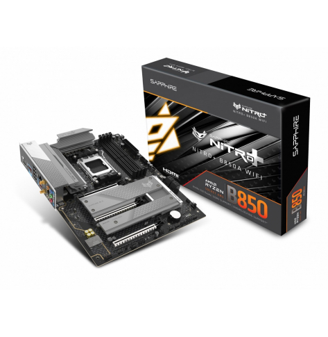 Sapphire Technology Płyta główna NITRO+ B850A WIFI7 AM5 4DDR5 mATX