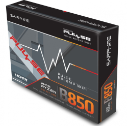 Sapphire Technology Płyta główna PULSE B850M WIFI AM5 4DDR5 mATX 