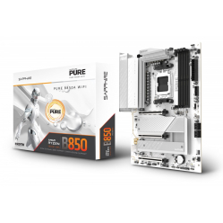 Sapphire Technology Płyta główna PURE B850A WIFI7 AM5 4DDR5 mATX 