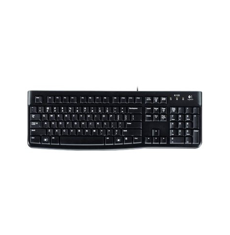 Klawiatura Logitech K120 920-002645 USB czarny