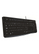 Klawiatura Logitech K120 EE 920-002487 USB czarny