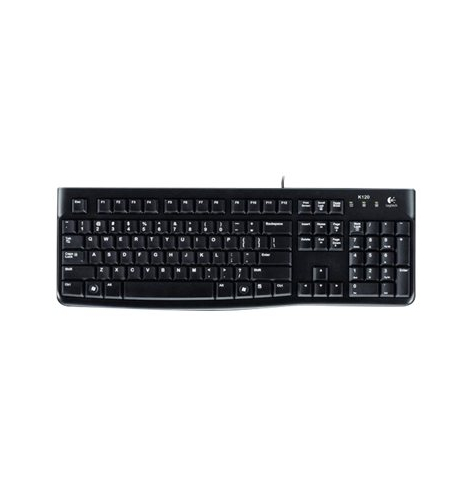 Klawiatura Logitech K120 920-002525 USB czarny