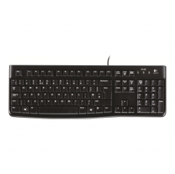 Klawiatura Logitech K120 920-002495 USB czarny