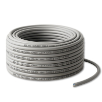 Qoltec Kabel patchcord sieciowy skrętka UTP | Miedziany Cu | CAT6 | Highspeed 1Gb/s | LAN | 100m | Szary 